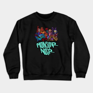 Monstar Noir group Crewneck Sweatshirt